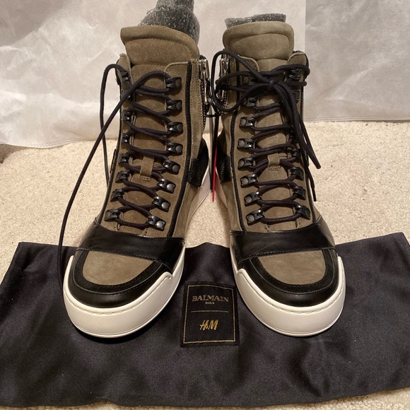 H&M X Balmain Colection Rare Sneakers - Picture 6 of 8